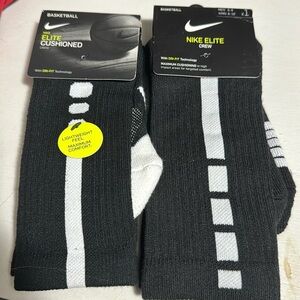 Nike Elite Basketball socks. 2 pairs, brand new!